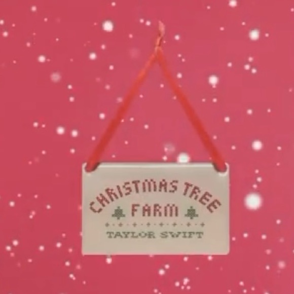 taylor swift christmas tree farm ornament NEW RARE - Picture 2 of 10